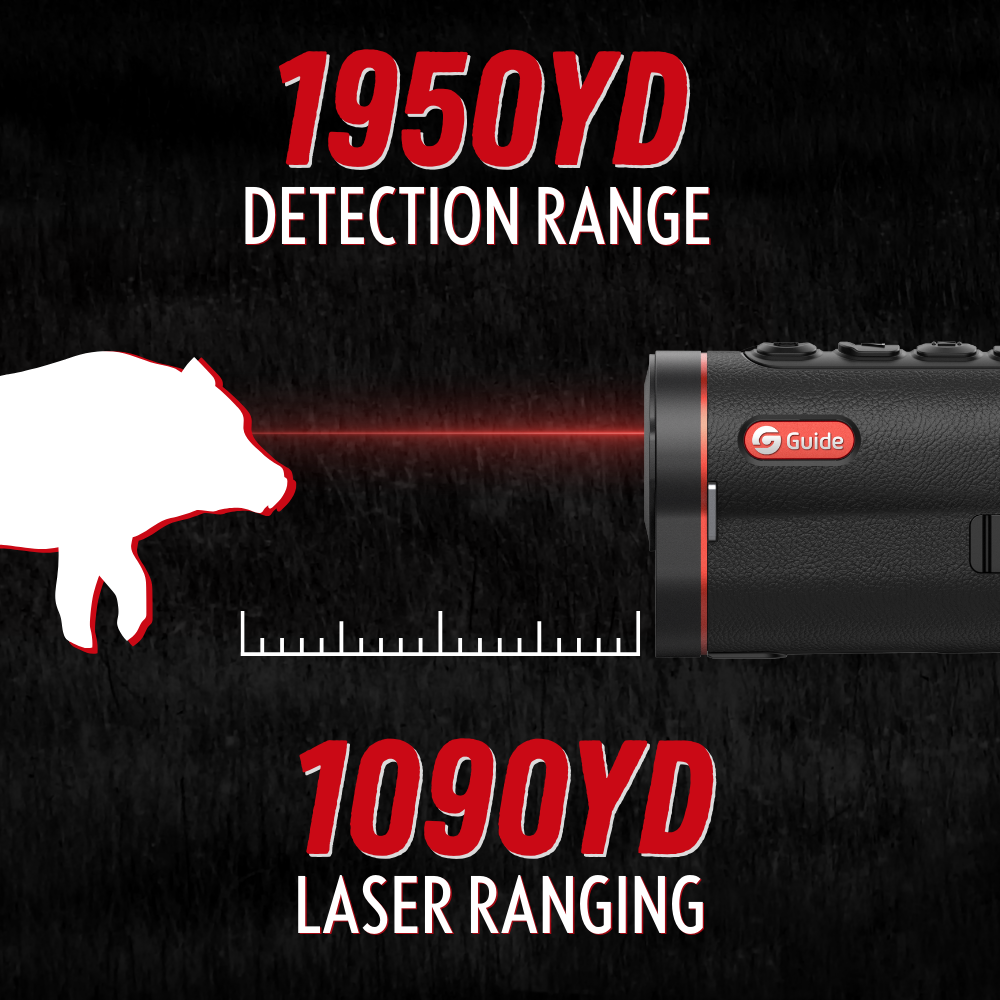 TD633 LRF Thermal Monocular 2x 640x512 35mm