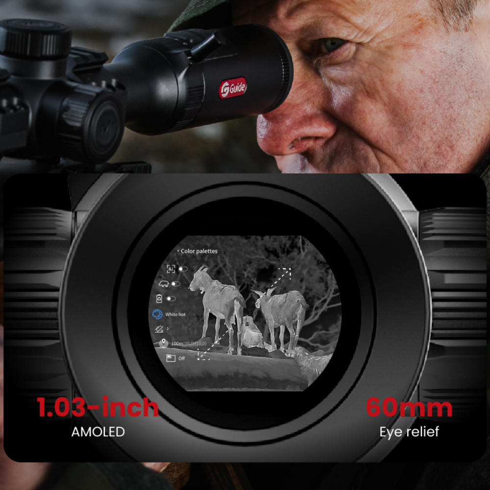 TU650 LRF PRO 3.0 Thermal Riflescope 3.7x 640x512 50 mm In-lens LRF
