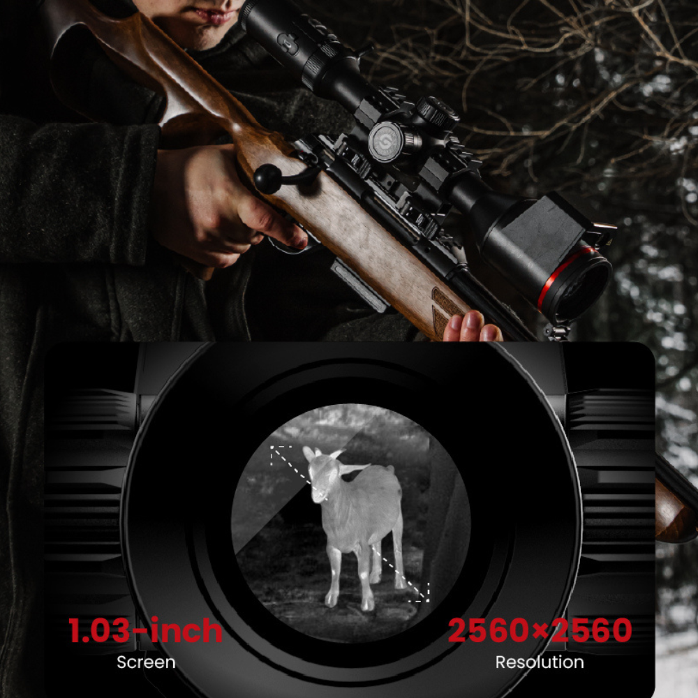 TU650 M 3.0 Thermal & Night-Vision Riflescope 3.7x 640x512 50 mm LRF